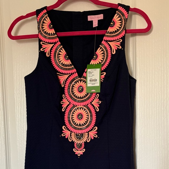 New with tags Lilly Pulitzer mini dress. Never worn. - Picture 2 of 5